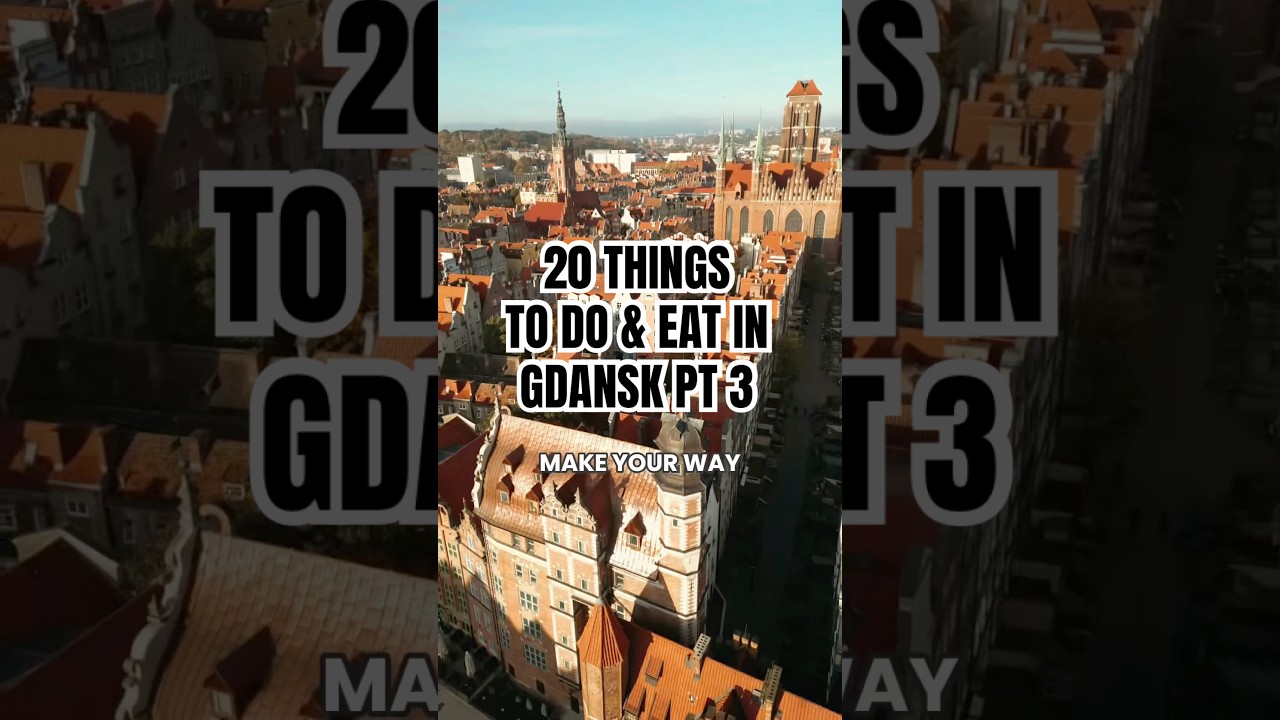 The Best 20 Things To Do In Gdansk Pt 3 #shorts #gdansk #travel