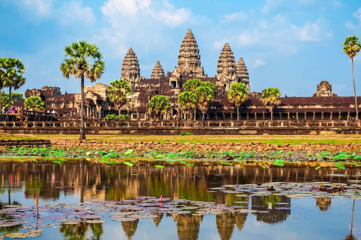 Angkor Wat Temple In Cambodia